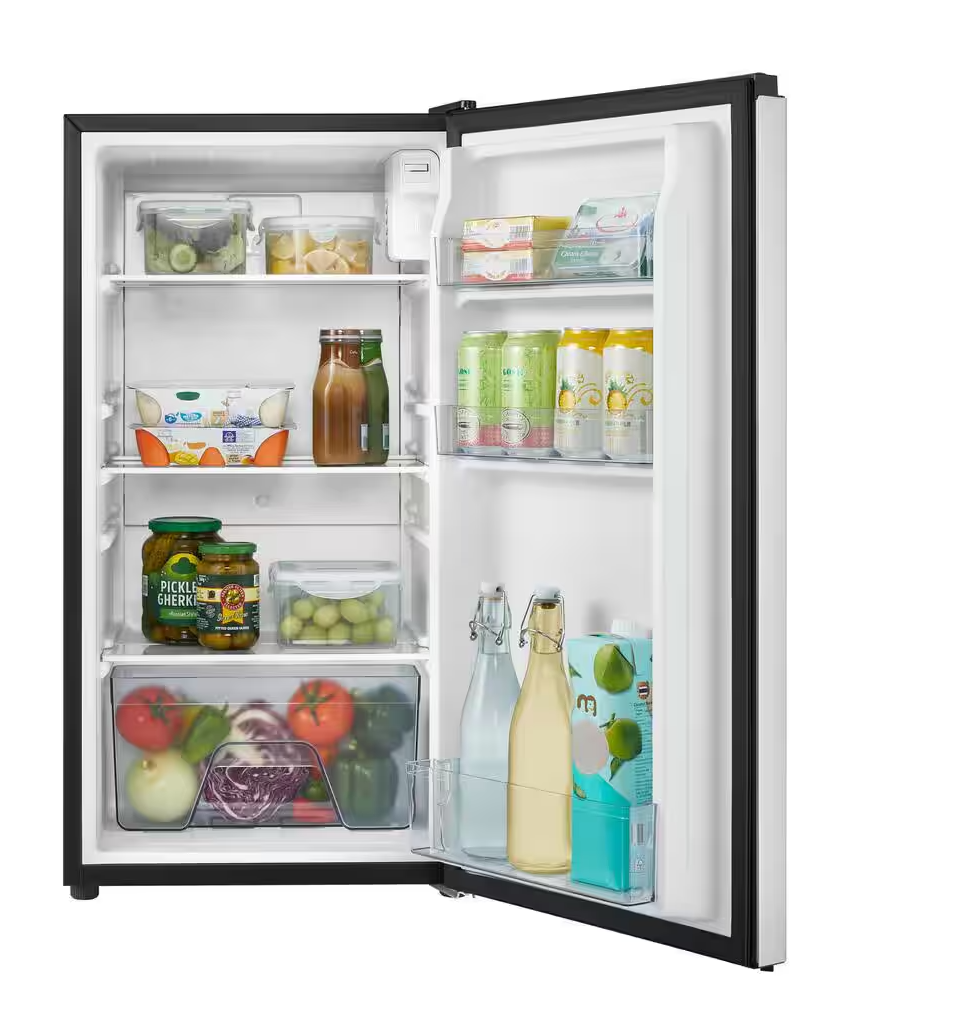 Vissani 3.2 cu. ft. Mini Refrigerator, Stainless Steel HVAR32SE