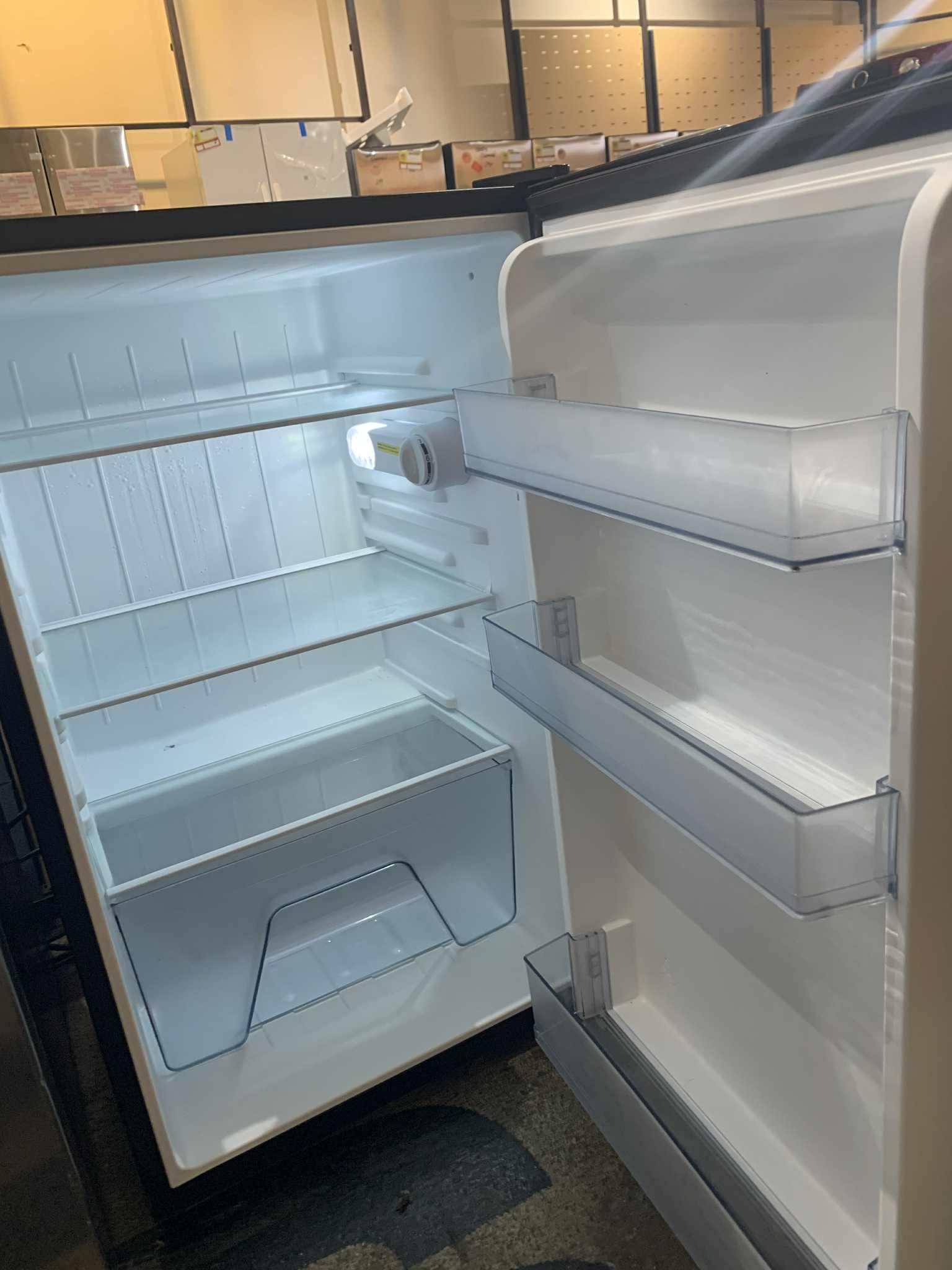 Vissani 4.3 cu. ft. Mini Refrigerator, Stainless Steel HVAR43GSE