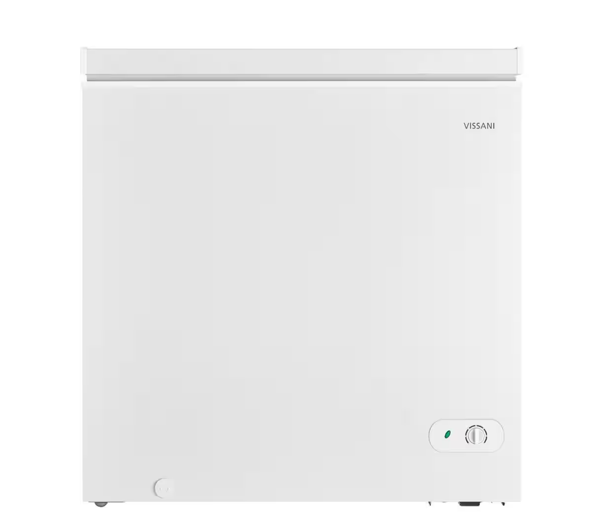 Vissani 7 cu. ft. Convertible Upright Freezer, Stainless Steel