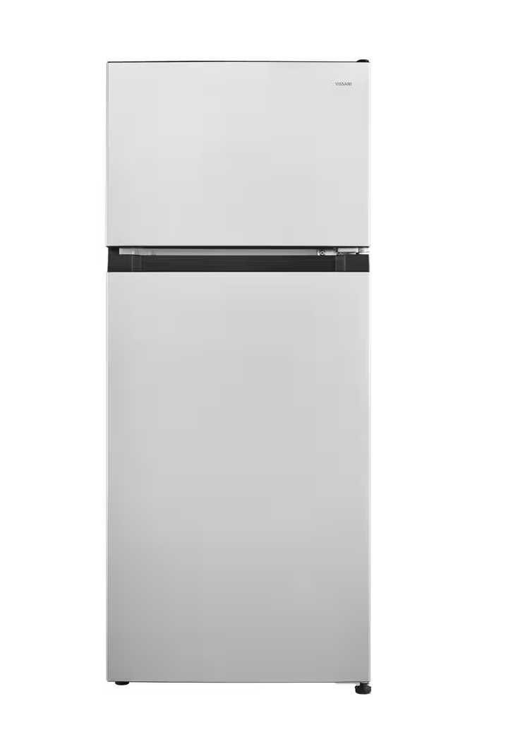 Vissani 4.5 cu. ft. 2-Door Mini Refrigerator with Freezer