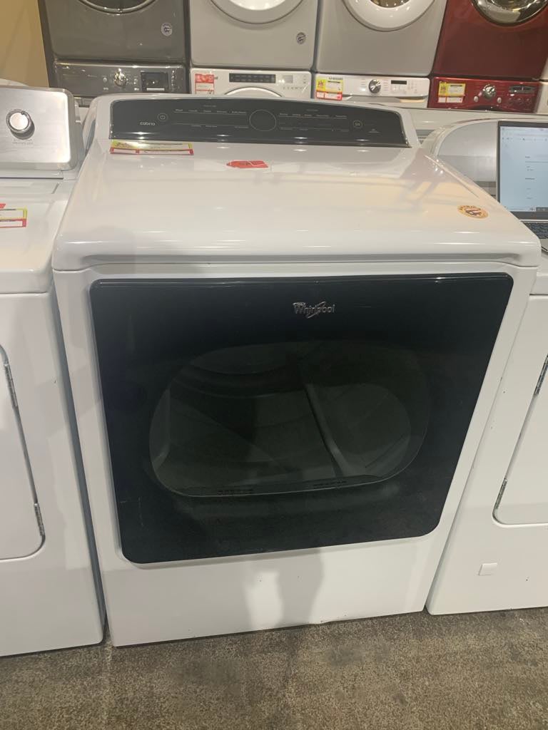 Whirlpool Cabrio 29 Inch 8.8 cu. ft. Gas Dryer White WGD8000DW4