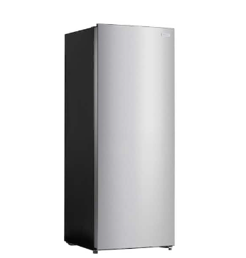 Vissani 7 cu. ft. Convertible Upright Freezer, Stainless Steel