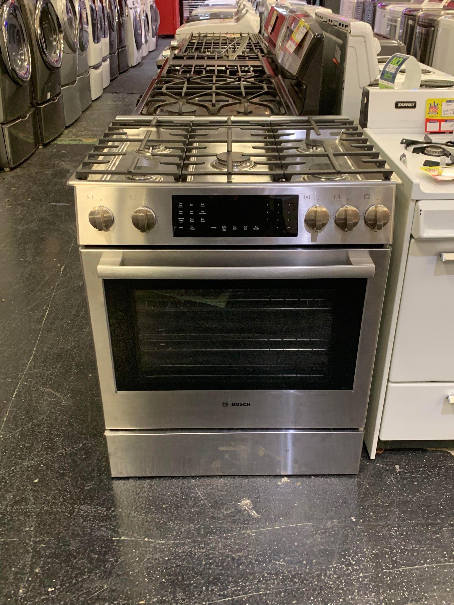 Bosch Gas Stove Stainless Steel | City Appliance