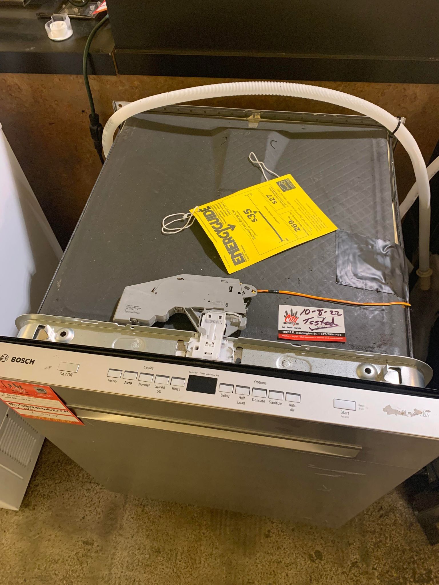 Bosch 24" 500 Series Dishwasher, Stainless Steel SHPM65Z55N City